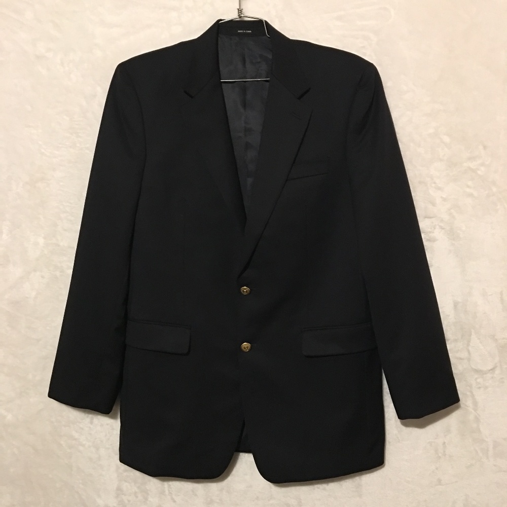 Ralph Lauren Blue Men's Blazer, 40L